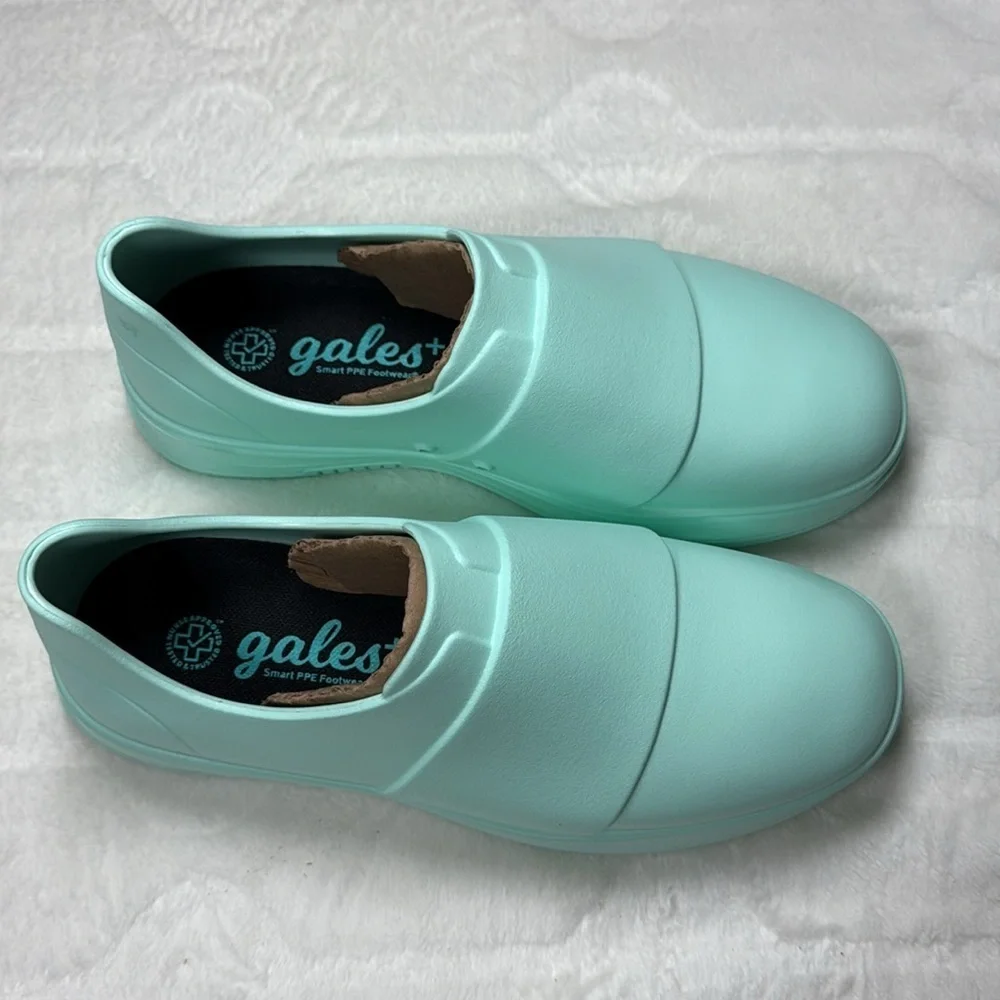 Gales Frontline Nurse Shoes Mint Green Men’s‎ 8 Women’s 10 Slip Resistant NIB